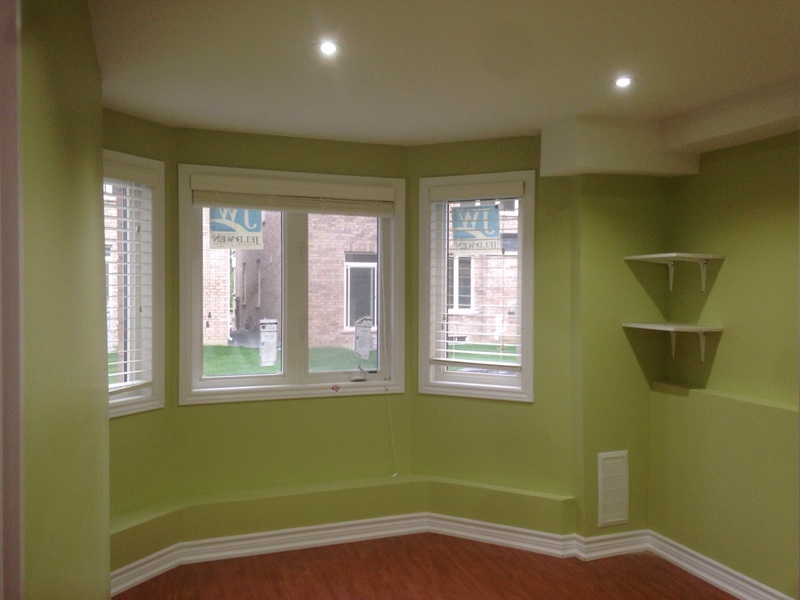 Manefa residential renovation project photo showing updated interior finishes and workmanship: Room Remodel