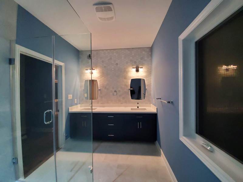Manefa residential renovation project photo showing updated interior finishes and workmanship: Interior Layout Upgrade