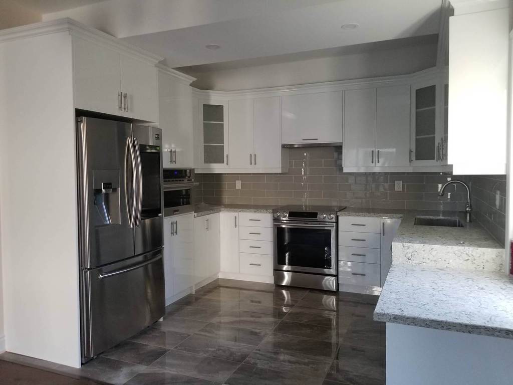 Manefa residential renovation project photo showing updated interior finishes and workmanship: Basement Suite Finishing