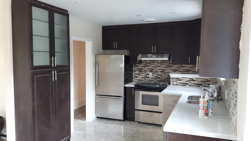 Manefa residential renovation project photo showing updated interior finishes and workmanship: Main Floor Renovation