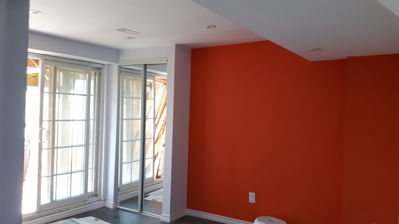 Manefa residential renovation project photo showing updated interior finishes and workmanship: Room Remodel